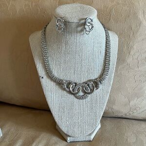 Necklace and earrings for women
